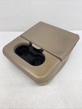 1999-2010 Ford F250 F350 Center Console Jump Seat Armrest Oem Tan Read