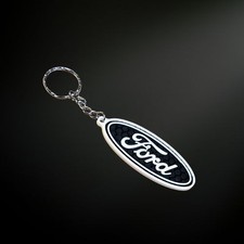3D Printed Ford Style Keyring / Keychain – Lightweight Badge Design