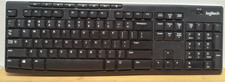 Logitech K270 Black Wireless Keyboard W/ Number Pad USB Receiver