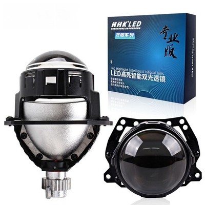 NHK Mini 2.5'' Bi LED Projector Lens Retrofit Headlight - LHD Fit H4 H7 9005 900