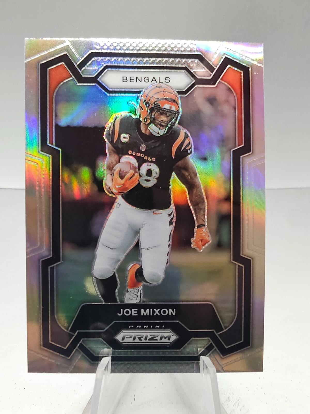 2023 Panini Prizm Joe Mixon Silver Cincinnati Bengals #58