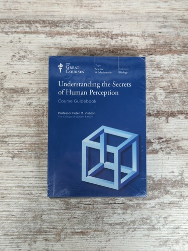 Understanding the Secrets of Human Perception - New Great Courses DVD / Book Set - Foto 1 di 2