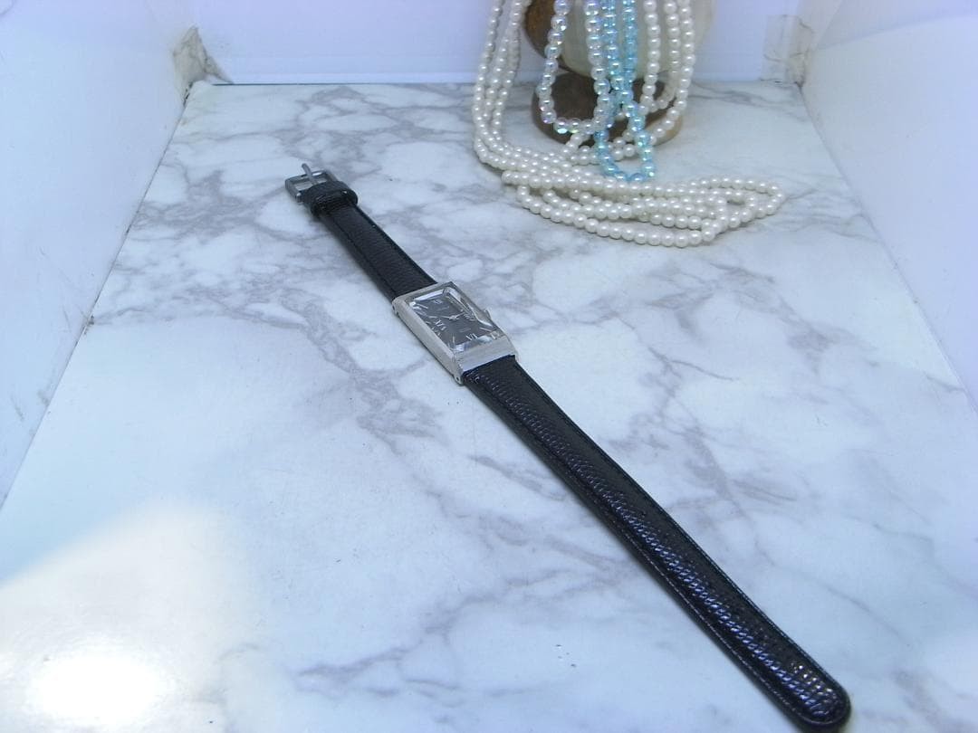 Orient Vintage Rectangular Manual Wind Ladies Wat… - image 5