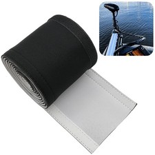 Neoprene Cable Sleeve 60" for Trolling Motor Wire Protection Black White