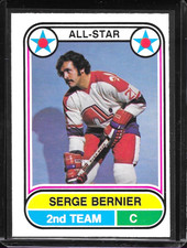 1975-76 O-Pee-Chee WHA - Serge Bernier #70 NM