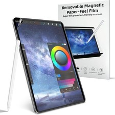 Magnetic Paper Screen Protector for iPad Pro 12.9 Inch, Matte Finish, Anti-Glare