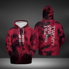 21 Twenty One Pilots Hoodie All Over Printed Full Size S-5XL