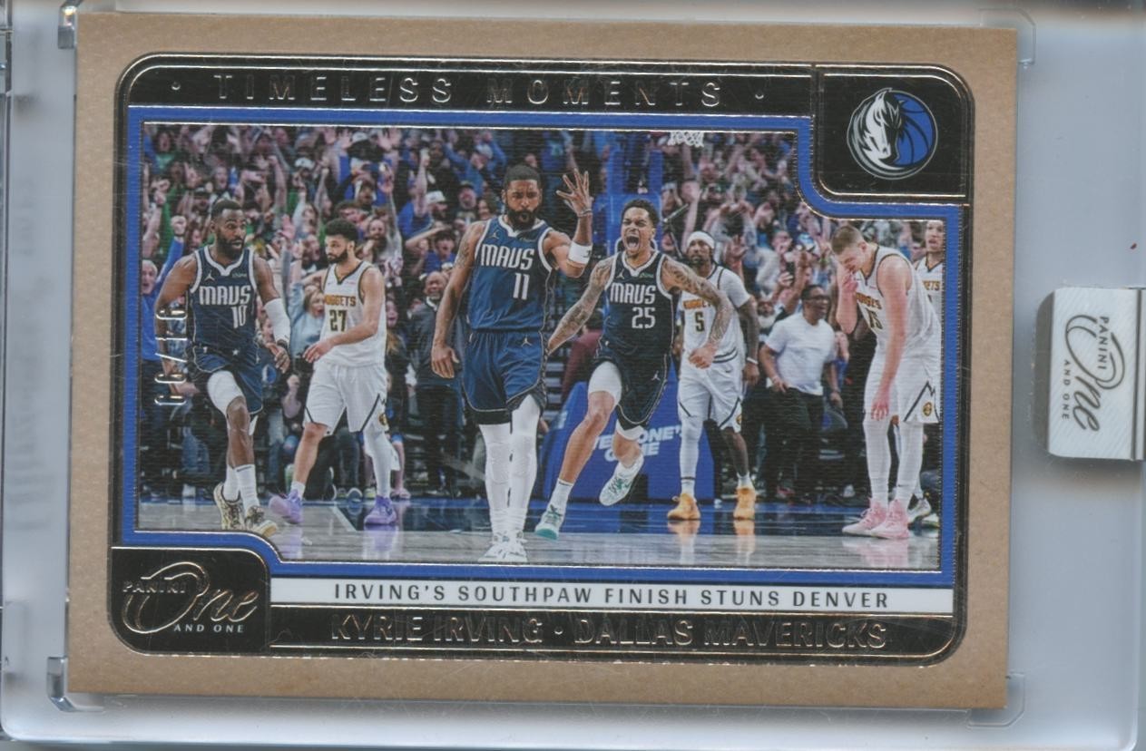 Kyrie Irving 2024-25 PAnini One and One Timeless Moments Dallas Mavericks 94/99