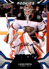 2022-23 Upper Deck MVP #227 Lukas Dostal Blue Script
