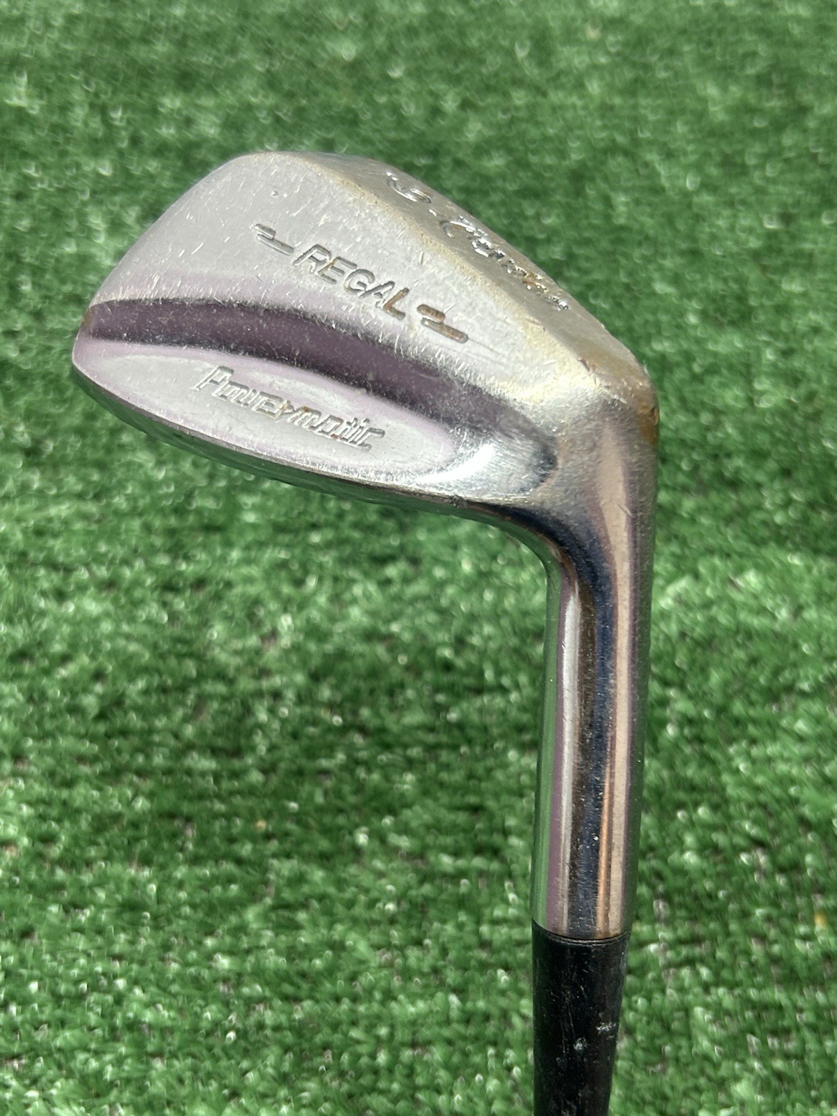 Kraydon REGAL Powermatic (9) Iron ~ Right RH ~ Steel STIFF ~ 35.5" ~ VINTAGE!