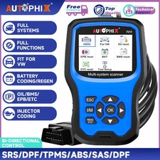 AUTOPHIX 7610 Bi-directional Car OBD2 Scanner All System Diagnostic ABS TPMS