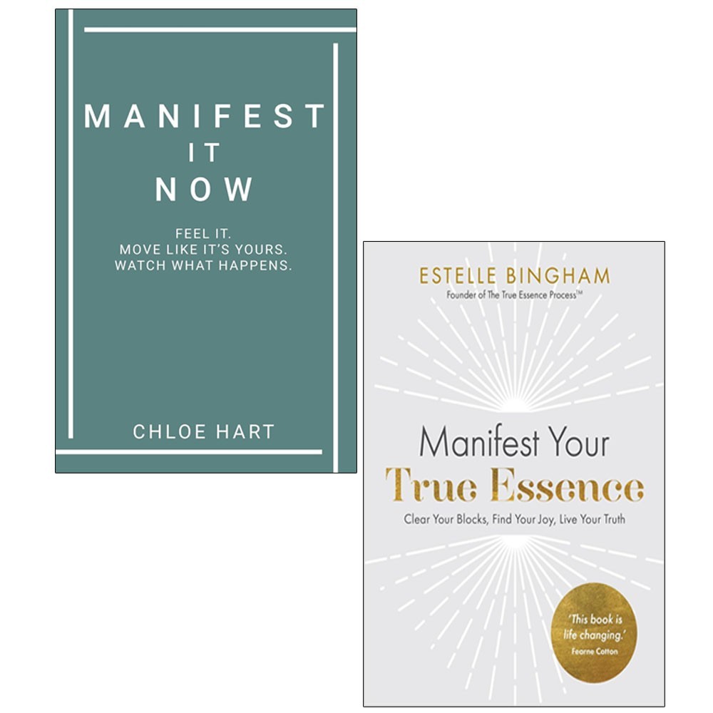 Manifest It Now  Chloe Hart ,Manifest Your True Essence  2 Books Collection Set