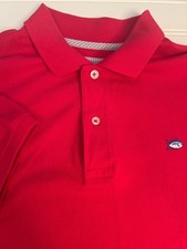 Southern Tide The Skipjack Men's Small Short Sleeve Polo Shirt Fushia