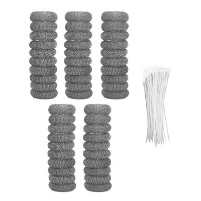 50 Lot Washing Machine Lint Mesh Ties Washer   Drain Trap Hose Screen Snare *mz
