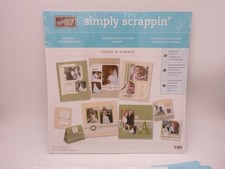 Stampin' Up Retired 12 x 12 Today Always Simply Scrappin' kit NIP