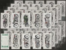 LAMBERT & BUTLER-FULL SET- MOTOR CYCLES 1923 (50 CARDS) EXCELLENT