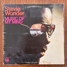 Stevie Wonder – Music Of My Mind LP Tamla Soul Funk Gatefold Play Tested