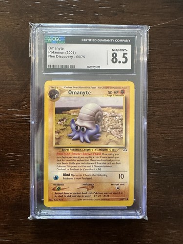 Omanyte (Unlimited) graded CGC 8.5 for sale on eBay