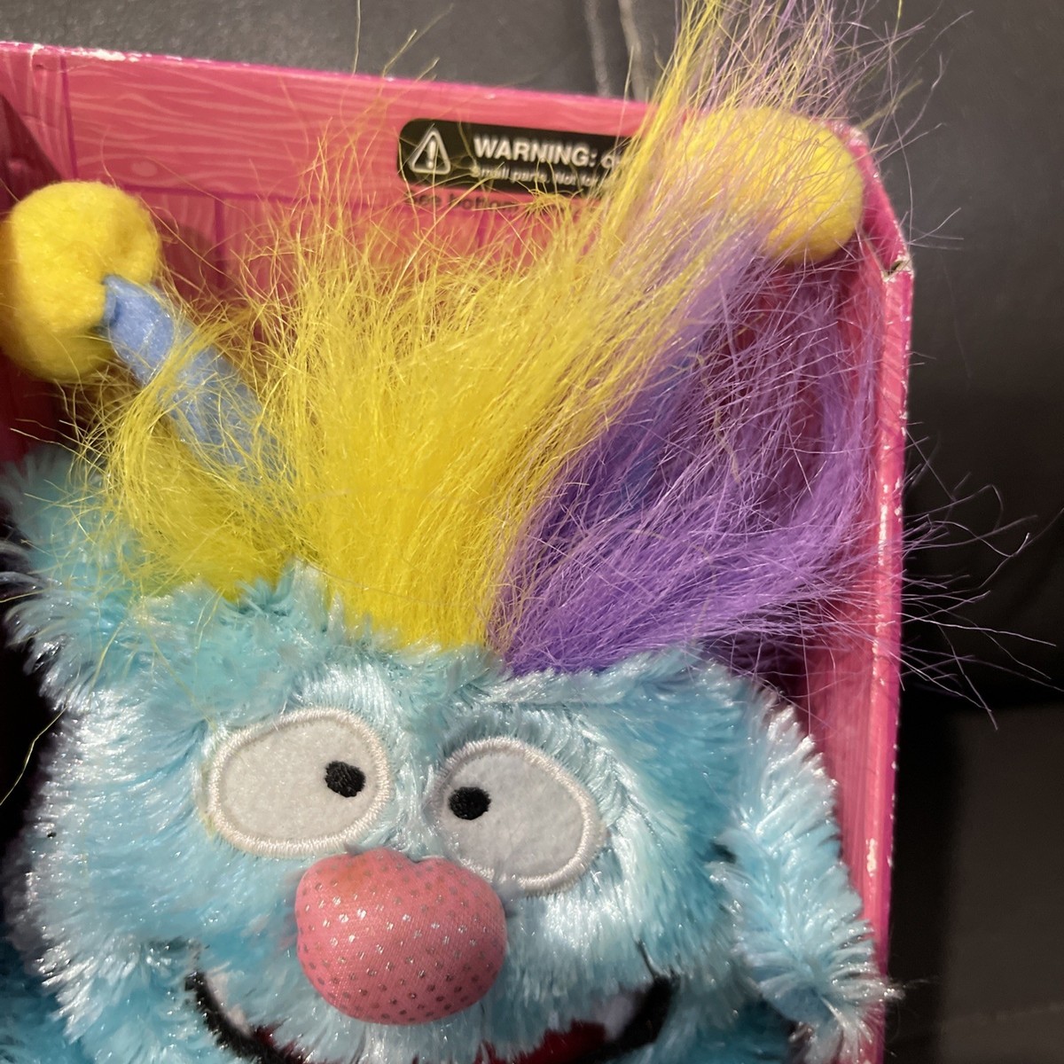 41) Gemmy Mitch Monster Maniacs Blue Plush Sings Mahna Mahna/happy