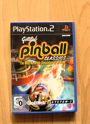 Gottlieb Pinball Classics Sony Playstation 2 mit Anleitung