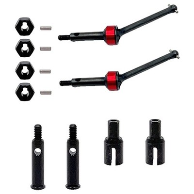 1X(RC-Car-Upgrade-Kupplung Antriebswelle Differential Cup Wheel Shaft Kit f1951
