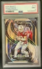 Drake Maye Patriots Rookie 2024 Select COPPER SHOCK 063/299 R.C. PSA 9