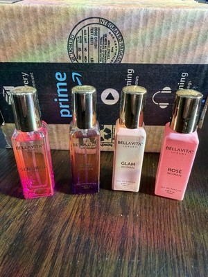 BellaVita Luxury Women's Perfume Gift Set 4x20ml | Notes of Floral Sweet
