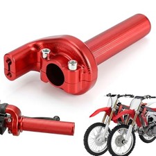 Motorcycle Throttle Tube Assembly for CRF250R/250X/450X/450R, RED  6061 Red