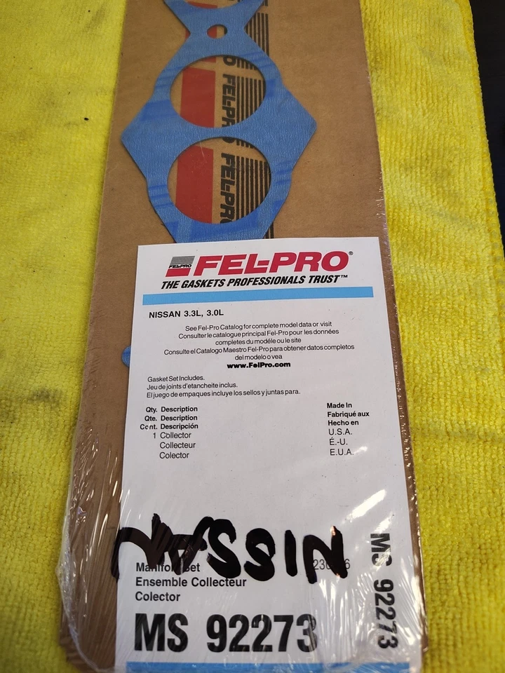 Junta plenum de admisión para Nissan 3,3 L, 3,0 L Foto 2 de 2