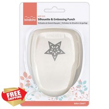 Bira Craft 1.5 Inch Star Silhouette Lever Punch Scrapbook