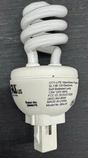 OTT-LITE 13W Lamp SL13B-120 Replacement Spiral CFL Bulb OttLite 5000K Fluorescen