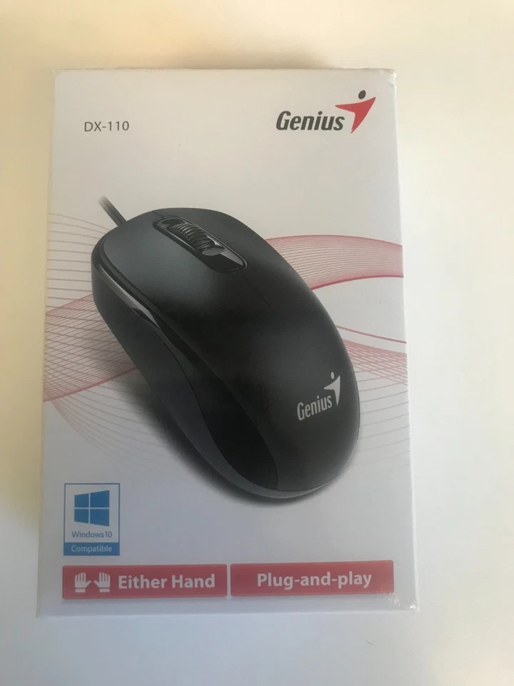 Genius DX-110 Optical Mouse USB Wired Optical Mice For PC Laptop UK NEW - Image 4 of 4