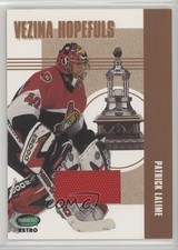 2002-03 ITG Parkhurst Retro Vezina Hopefuls Patrick Lalime #VH-4 1o3