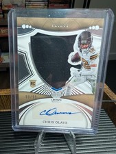 2022 Panini Chronicles - Crown Royale Silhouette Autographs Chris Olave #CRS-CHO