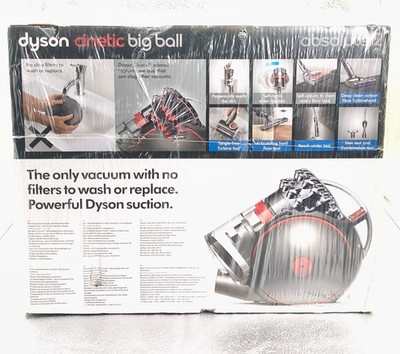 Dyson Cinetic Big Ball Absolute 2 Staubsauger Nickel/Rot beutellos NEU OVP