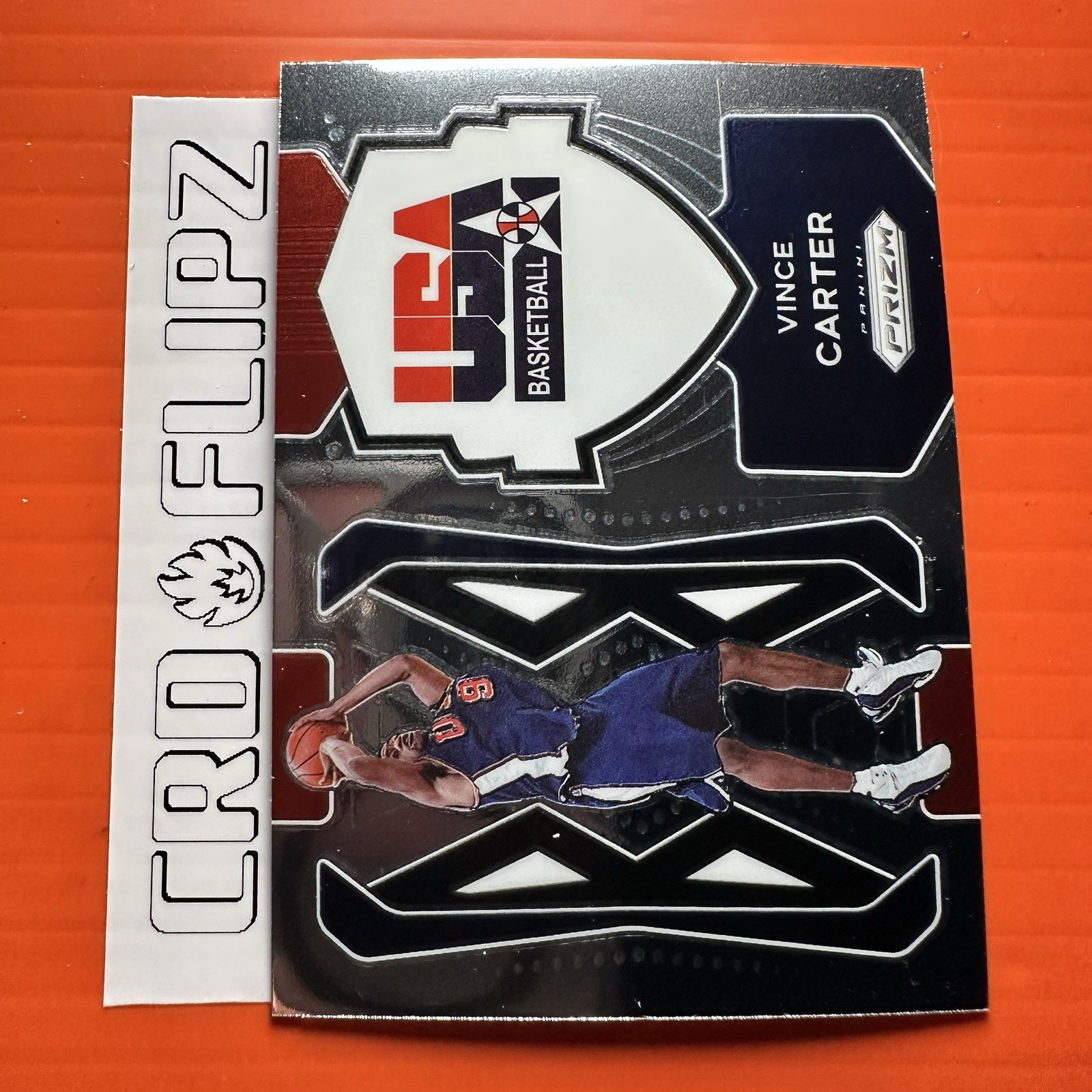 2021-22 Panini Prizm - Prizm silver USA Basketball #6 Vince Carter