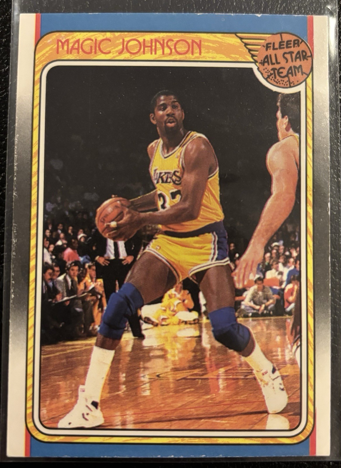 1988-89 Fleer - Fleer All Star Team Magic Johnson #123