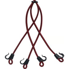 Royoda Spanngummis Schlaufengurt doppelt 80-160cm sicher & flexibel befestigen