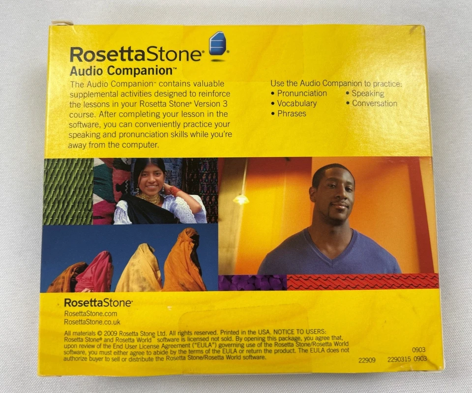 Rosetta Stone Audio Companion Turkish Level 1,2&3 (2009) - Image 2 of 4