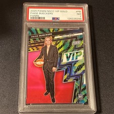 Panini 2025 VIP Gold Paige Bueckers Rookie Prizm #PB Dallas Wings PSA 7