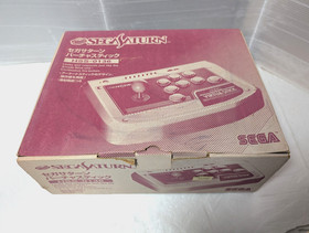 Sega Saturn Virtua Stick Controller HSS-0136 SS Japan Box Manual  tested