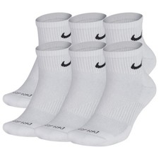 MENS/WOMENS NIKE SOCKS 3/6/9/12 PAIRS PACK - CREW SPORTS