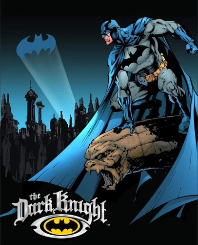 Tin Sign Dark Batman 16"x12.5" NEW metal poster Vintage DC Comics wall decor