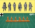 1/144 WWII German soldiers in battle of Bulge Resin kit (#GER360P)