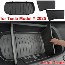 For Tesla Model Y Juniper 2025 Front Trunk Mat Partition Board TPE Organizer New