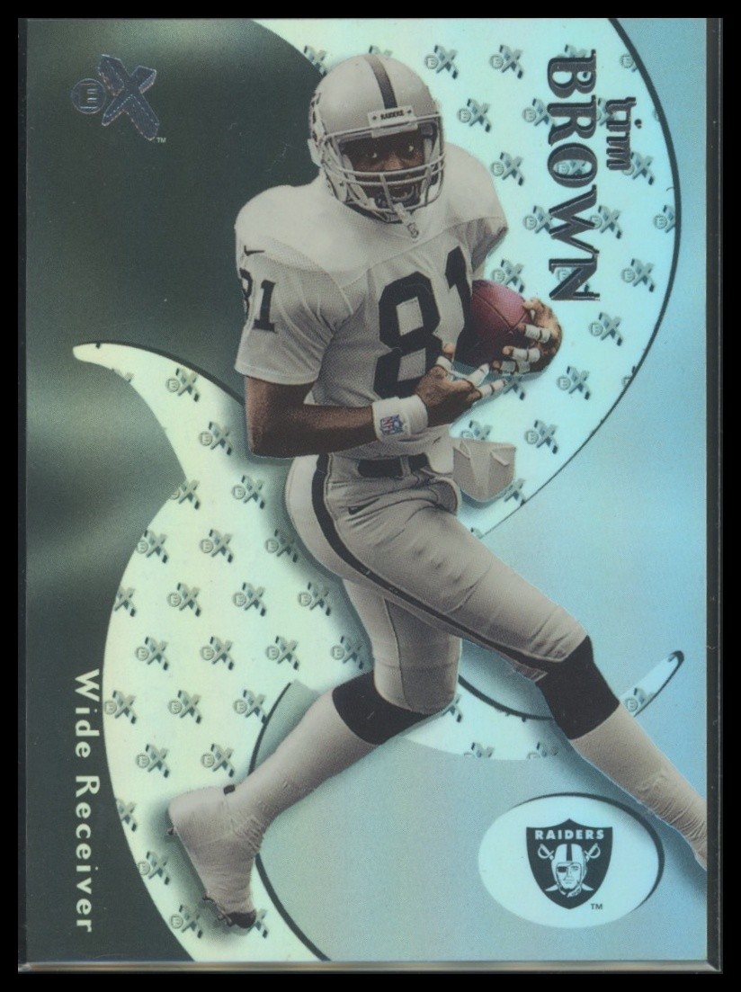 2000 Fleer E-X #28 Tim Brown