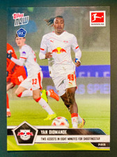 2025 Topps Now Bundesliga #109 Yan Diomande RB Leipzig rookie card RC PR:1629. rookie card picture