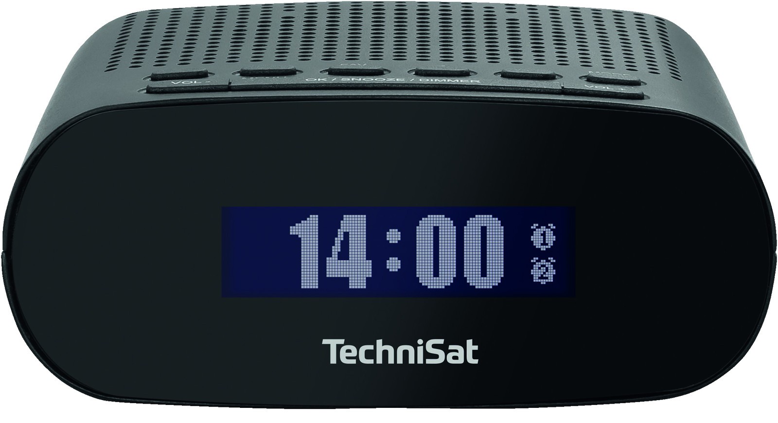 TECHNISAT Techniradio 50 Radiowecker, DAB, DAB+, AM, FM, Шварц