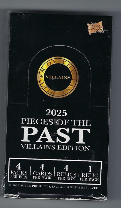 Pieces of the Past: Villains Edition Box | eBay