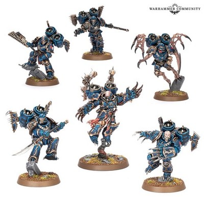 Warhammer 40k Chaos Space Marines Kill Teams Nemesis Claw
